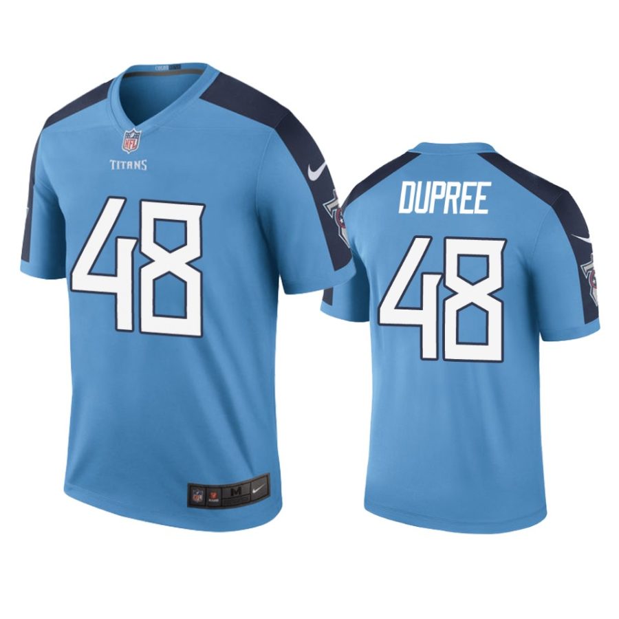 color rush legend titans bud dupree light blue jersey