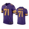 color rush legend vikings christian darrisaw purple jersey