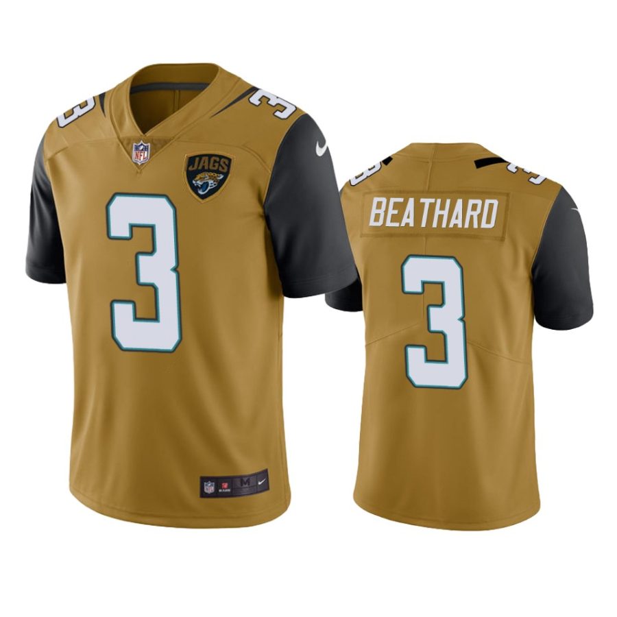 color rush limited c.j. beathard jaguars gold jersey
