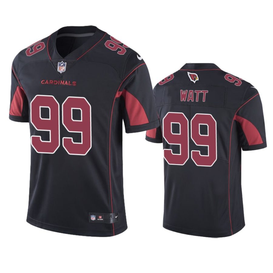 color rush limited j.j. watt cardinals black jersey