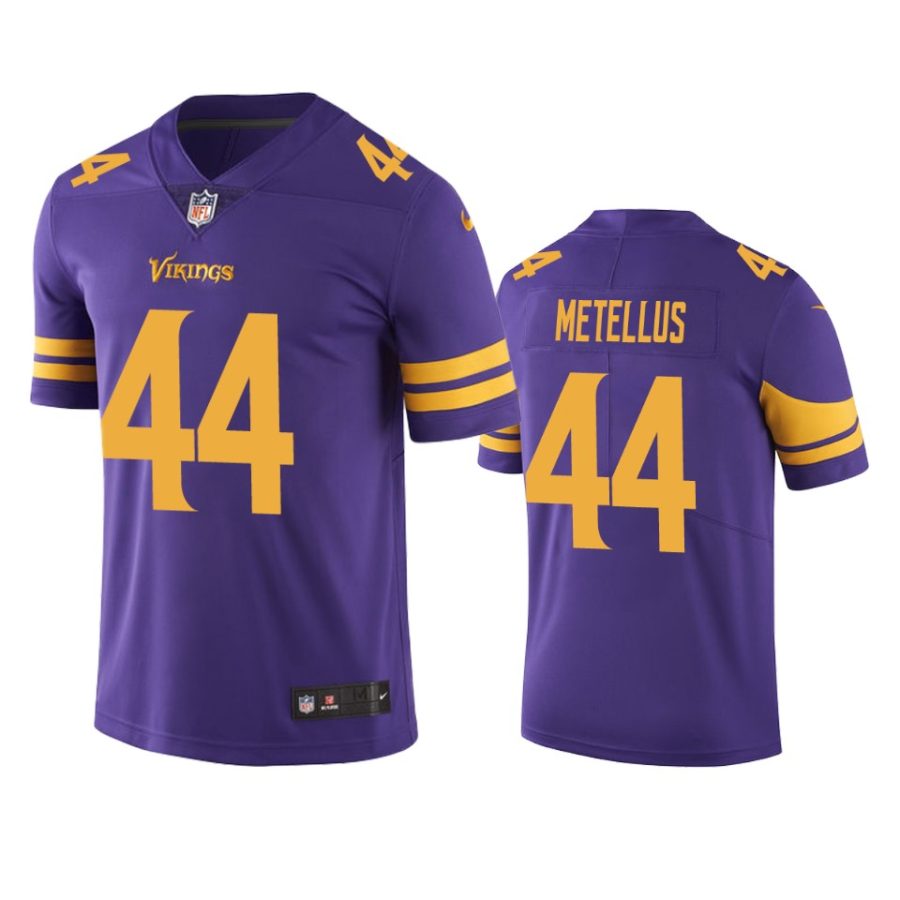 color rush limited josh metellus vikings purple jersey