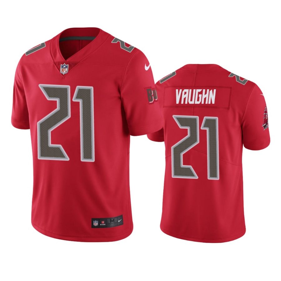 color rush limited keshawn vaughn buccaneers red jersey