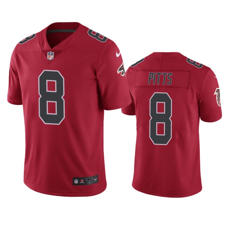 color rush limited kyle pitts falcons red jersey 0a