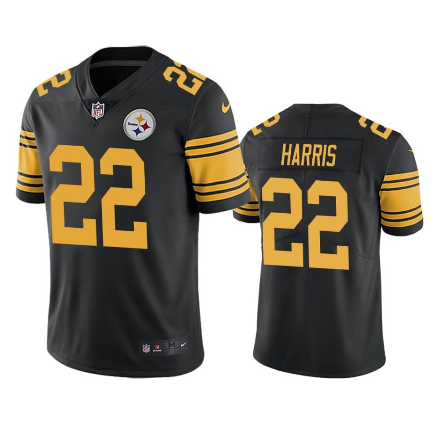 color rush limited najee harris steelers black jersey