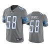 color rush limited penei sewell lions steel jersey