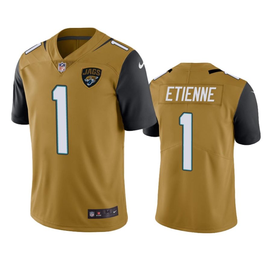 color rush limited travis etienne jaguars gold jersey