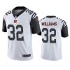 color rush limited trayveon williams bengals white jersey