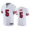 color rush limited trey lance 49ers white jersey