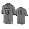 colorado buffaloes 19 gray game jersey