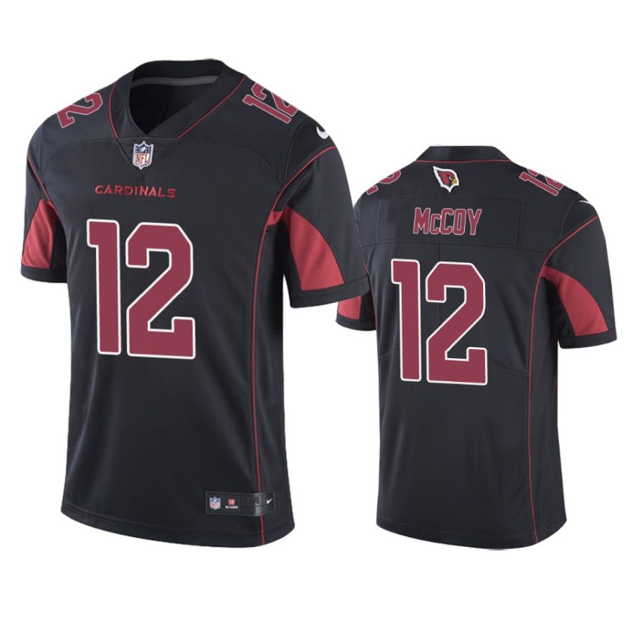 colt mccoy cardinals color rush limited black jersey