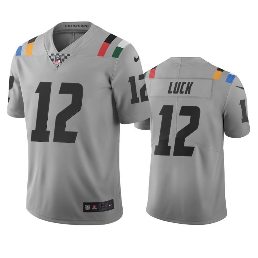 colts andrew luck gray city edition jersey