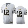 colts andrew luck white golden edition 100th season jersey