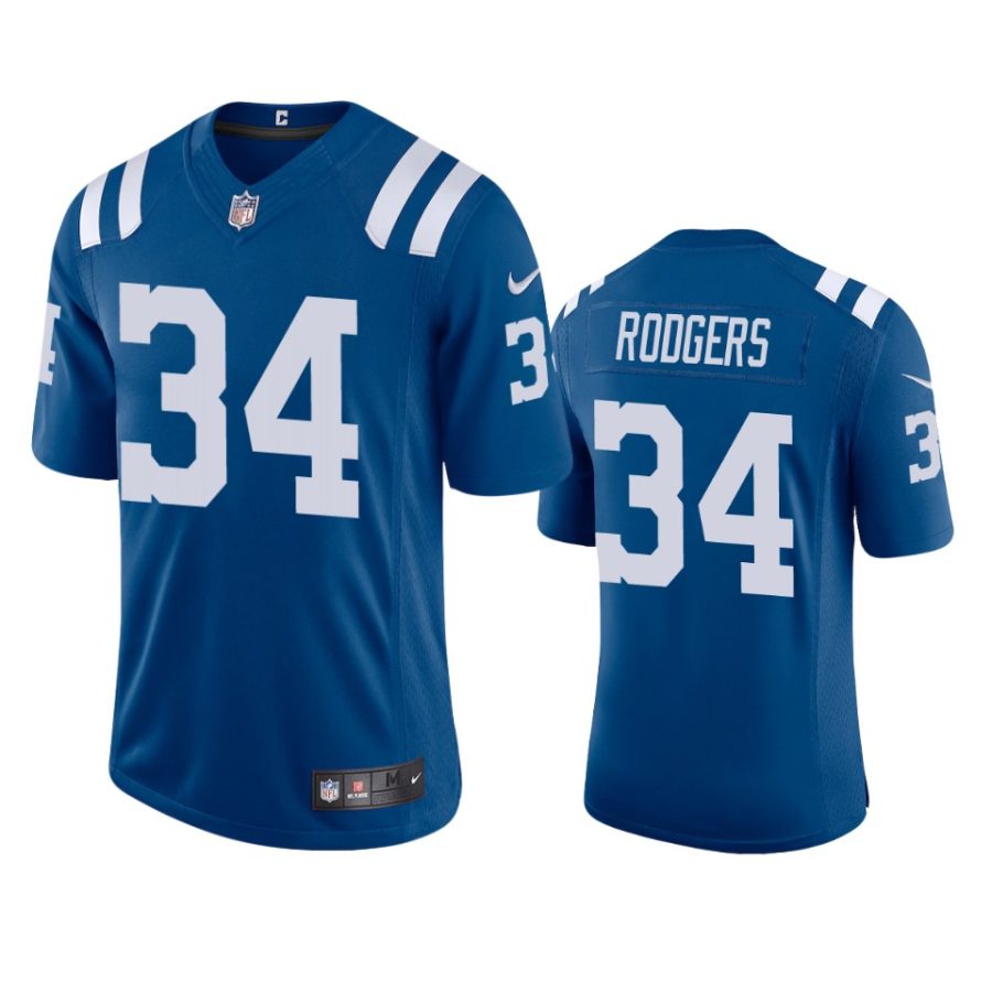 colts isaiah rodgers royal vapor untouchable limited jersey