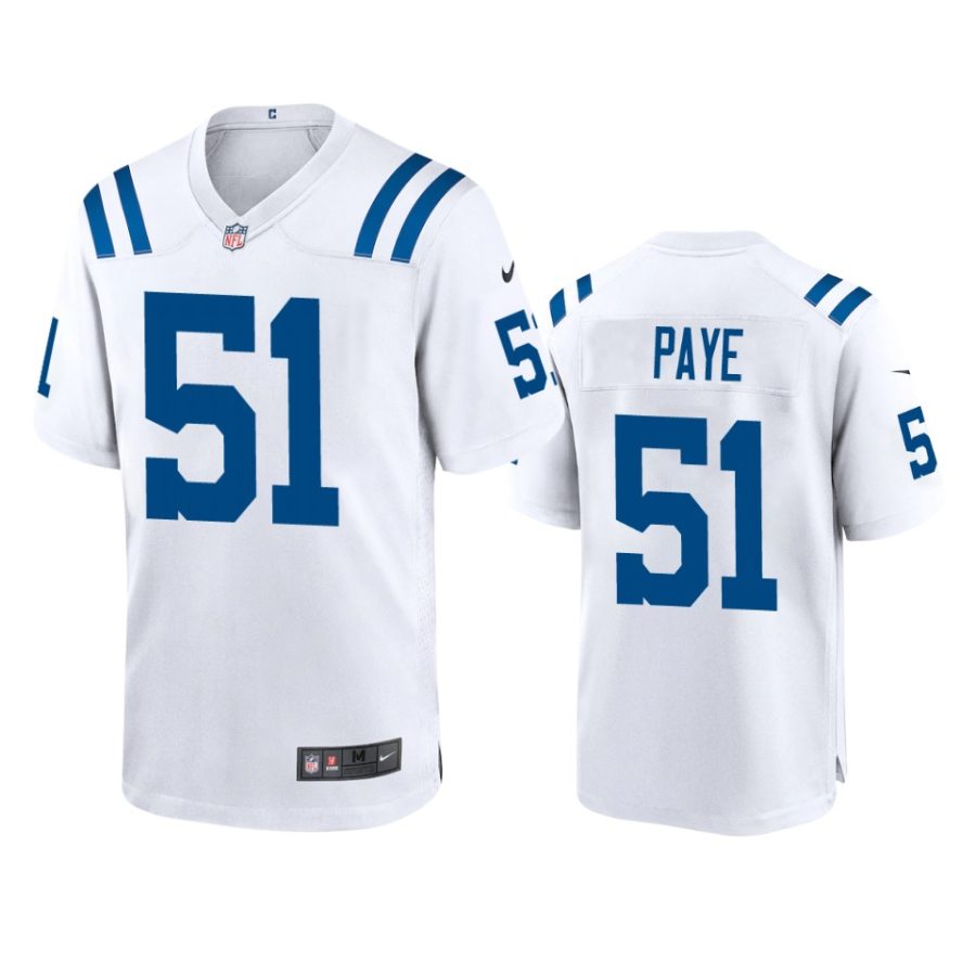 colts kwity paye white game jersey 0a