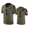 colts parris campbell olive limited 2021 salute to service jersey