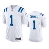 colts parris campbell white vapor jersey