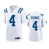 colts sam ehlinger white game jersey