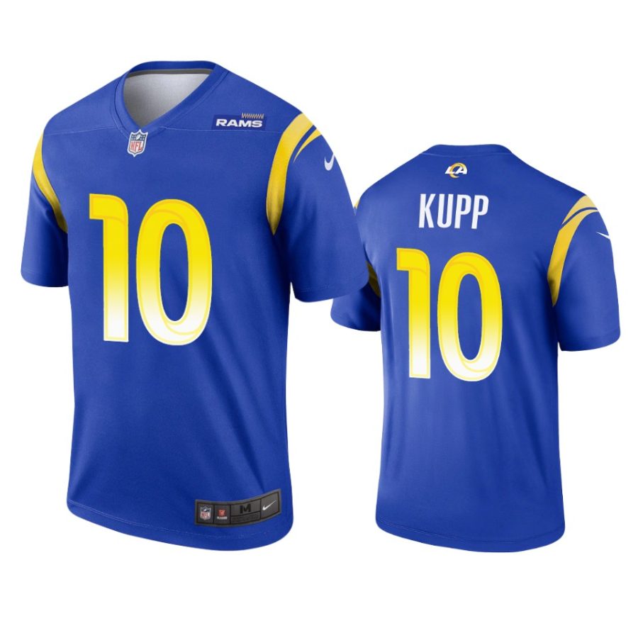 cooper kupp rams legend royal jersey