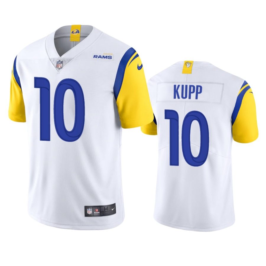 cooper kupp rams white vapor jersey