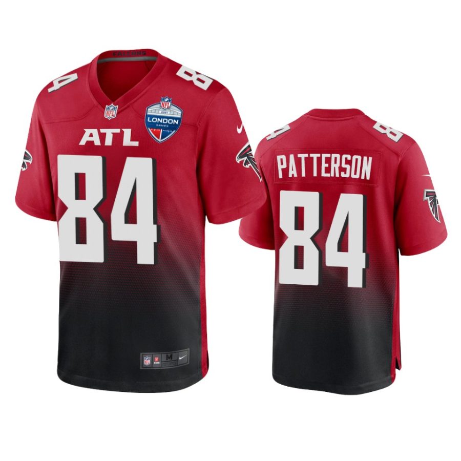 cordarrelle patterson falcons red 2021 nfl london game jersey