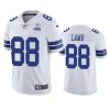 cowboys ceedee lamb white 60th anniversary vapor limited jersey