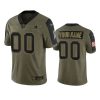 cowboys custom olive limited 2021 salute to service jersey