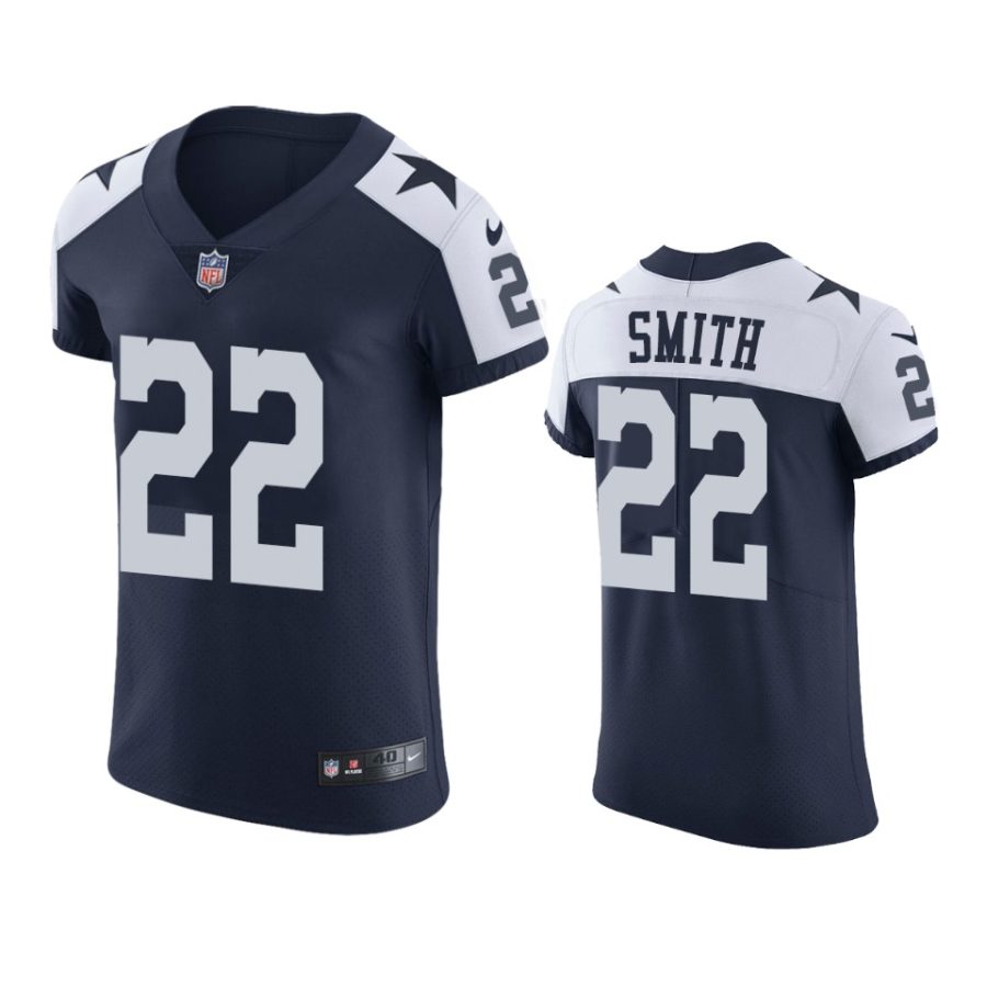 cowboys emmitt smith navy alternate vapor elite jersey