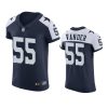 cowboys leighton vander esch navy alternate vapor elite jersey