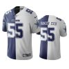 cowboys leighton vander esch navy white vapor limited two tone jersey