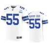 cowboys leighton vander esch white 60th season vintage jersey