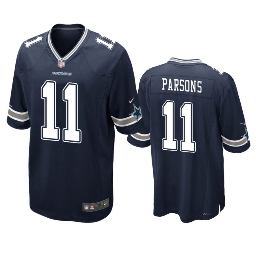 cowboys micah parsons navy game jersey