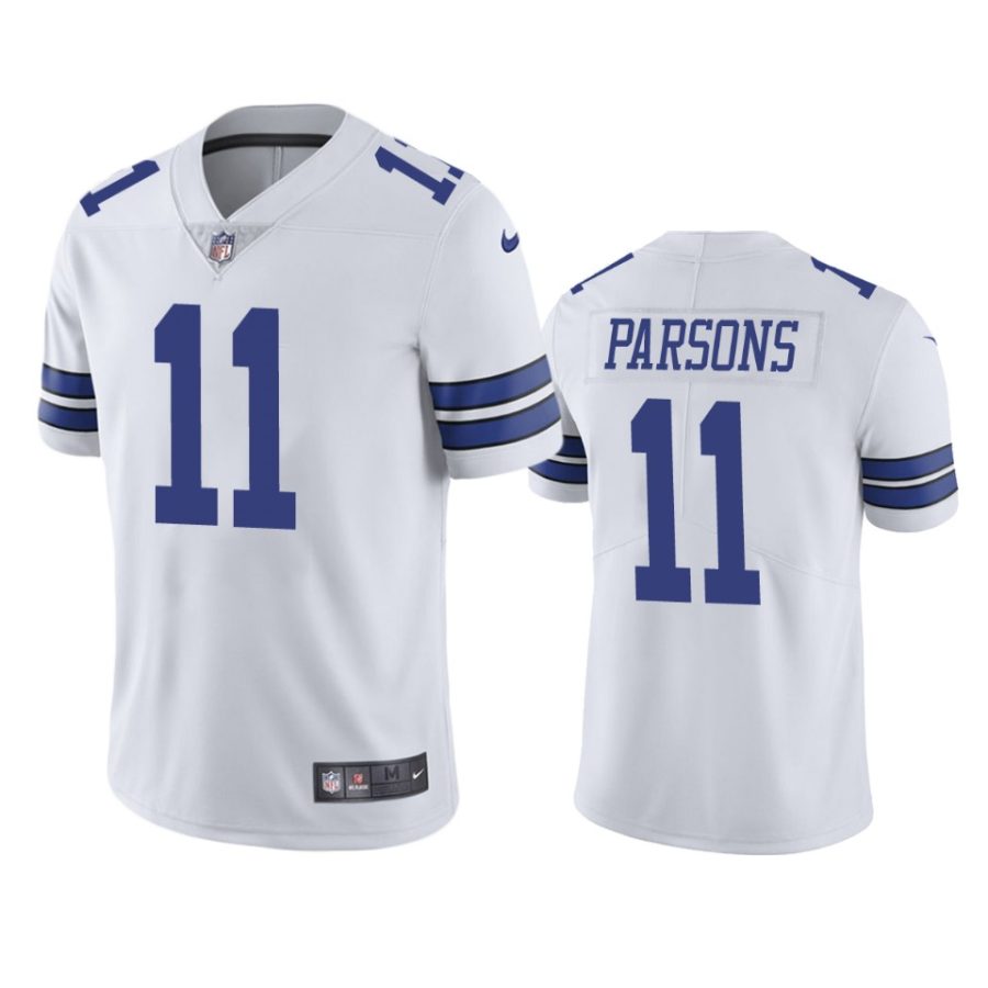 cowboys micah parsons white vapor limited jersey 1a