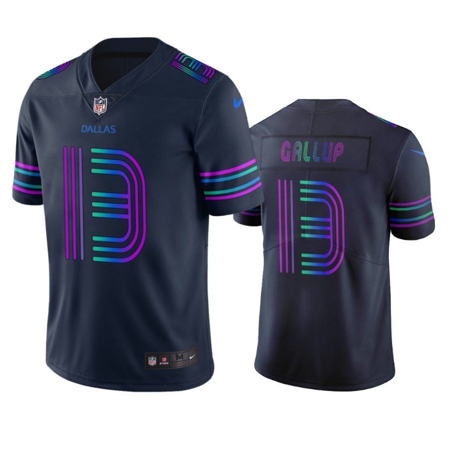 cowboys michael gallup navy city edition jersey