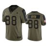 cowboys michael irvin olive limited 2021 salute to service jersey