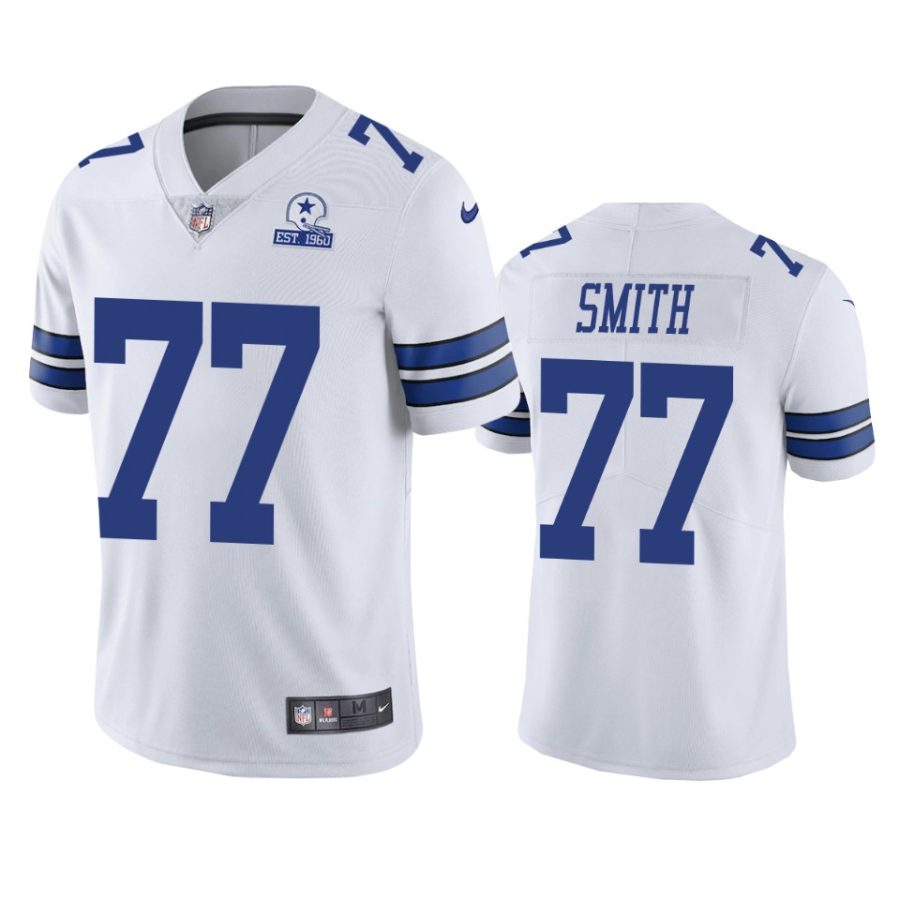 cowboys tyron smith white 60th anniversary vapor limited jersey