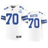 cowboys zack martin white 60th season vintage jersey