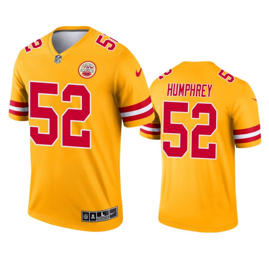 creed humphrey chiefs 2021 inverted legend yellow jersey