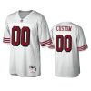 custom 49ers white legacy replica throwback jersey