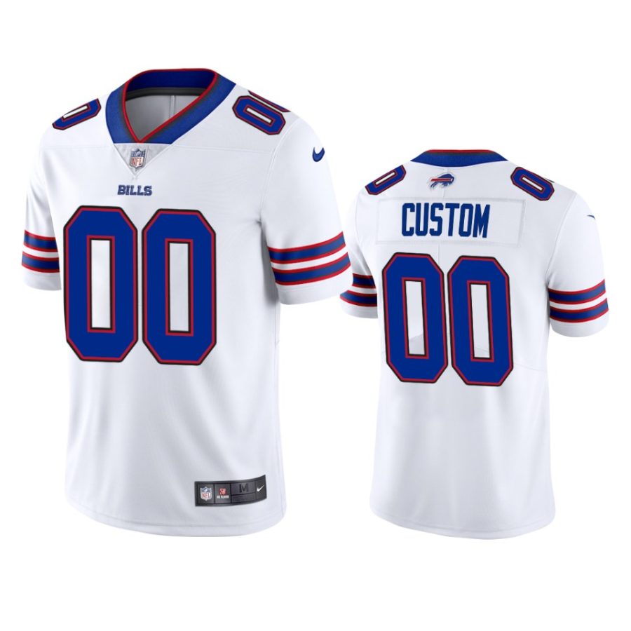 custom bills white vapor jersey