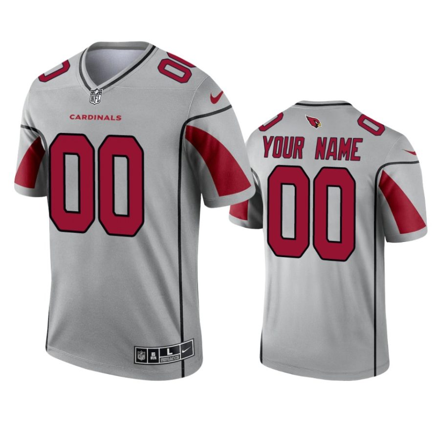 custom cardinals 2021 inverted legend silver jersey