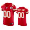 custom chiefs red nfl 100 vapor elite jersey