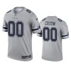 custom cowboys 2021 inverted legend gray jersey