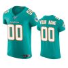 custom dolphins aqua nfl 100 vapor elite jersey