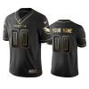 custom dolphins black golden edition jersey