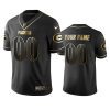 custom packers black golden edition jersey