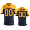 custom packers navy throwback new jersey