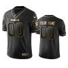 custom raiders black golden edition jersey