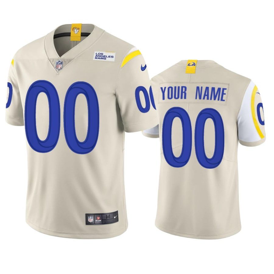 custom rams bone vapor jersey