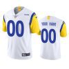 custom rams white vapor jersey