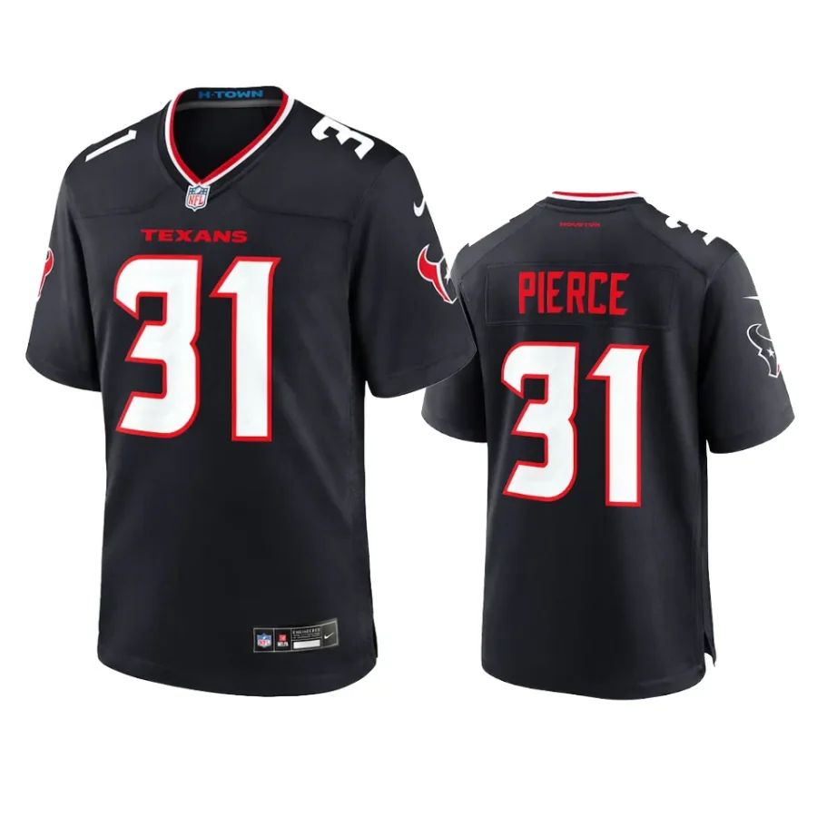 dameon pierce texans navy 2024 game jersey